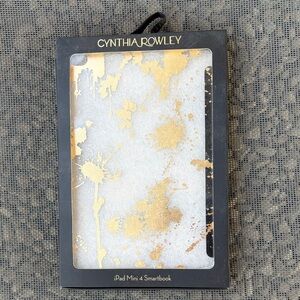 Cynthia Rowley Gold Splatter iPad Mini 4 Case